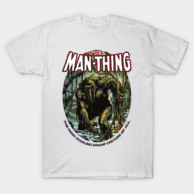 MAN-THING 1974 T-Shirt by OcaSign